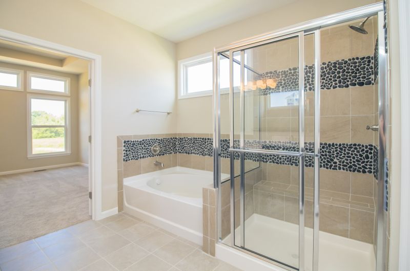 Contemporary Shower Space